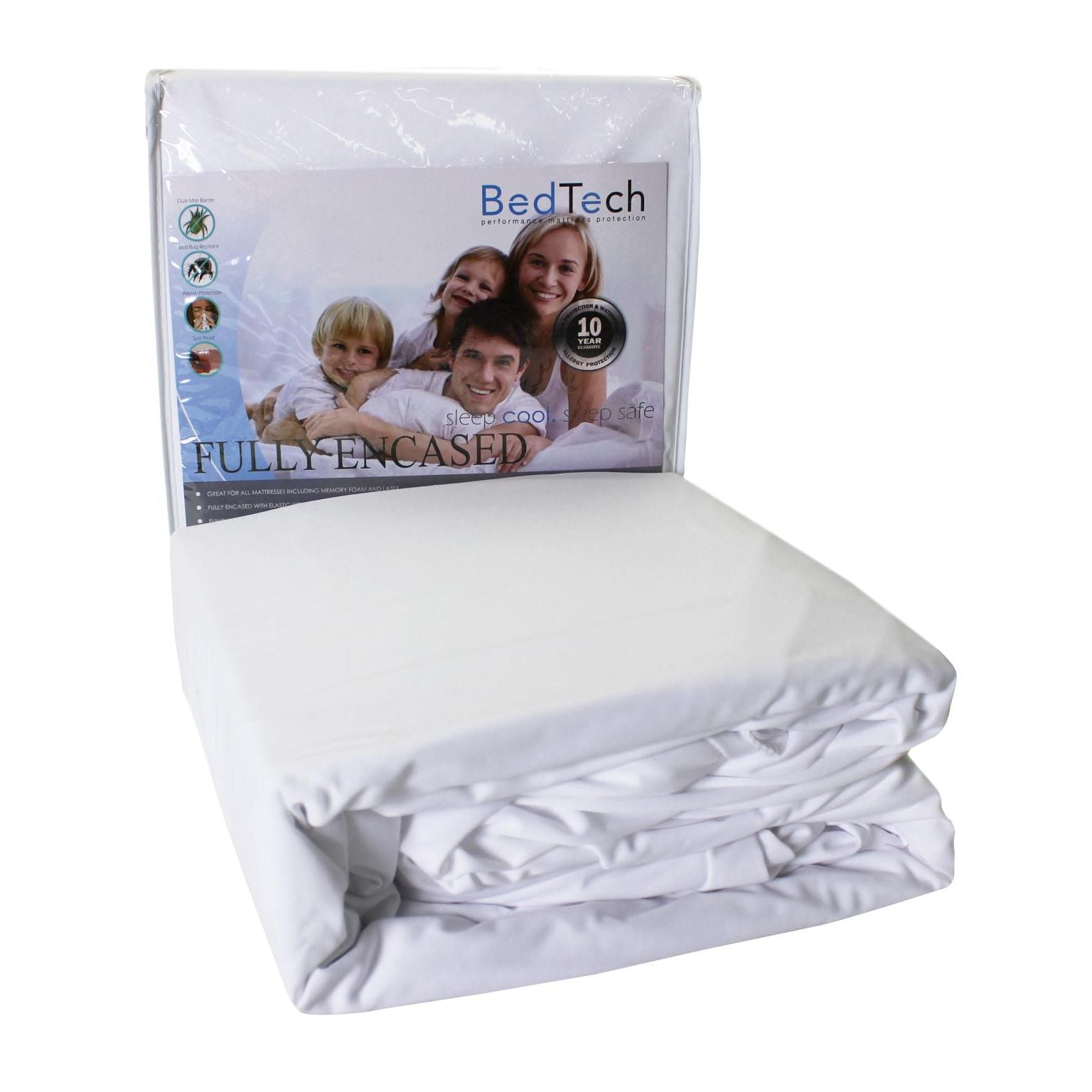 Bedbug Proof Encased Mattress Protector