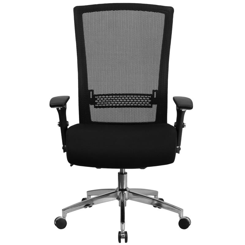 Duty-Built® HD 300 lb. Rated Mesh Multifunction Office Chair w/Seat Slider