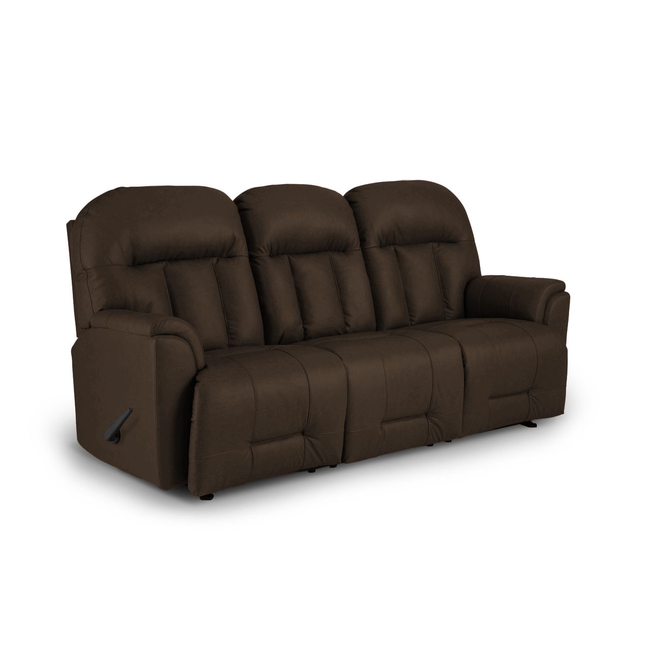 Duty-Built® Engine Leather Double Reclining Sofa