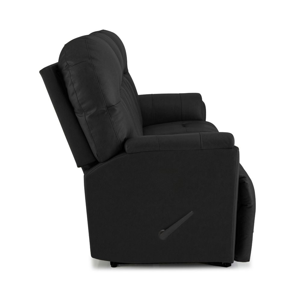 Duty-Built® Engine Leather Double Reclining Sofa