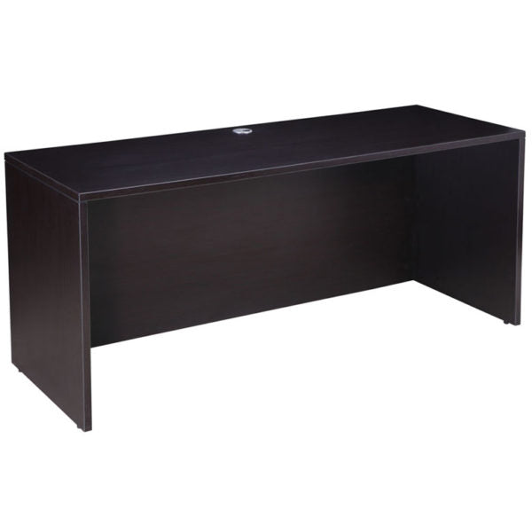 BOSS Office Credenza Desk fire department furniture in mocha