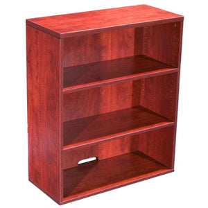 Firestation furniture, BOSS Office Hutch/Bookcase with three shelves in cherry
