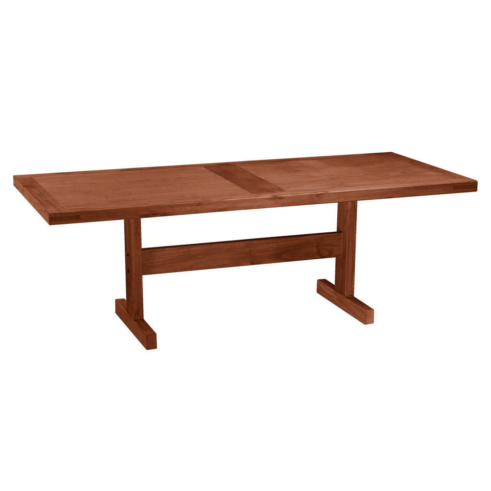 Built Firehouse Tough® Solid-Wood Dining Table - 84" - Working Fire Furniture & Mattress Co. Inc.