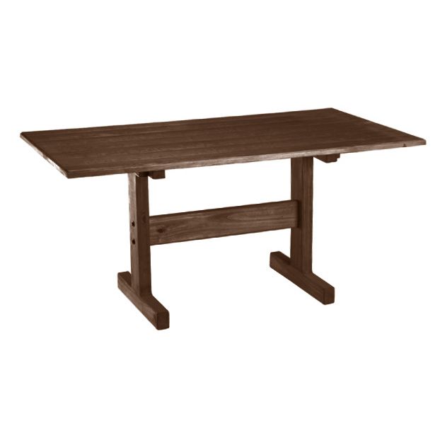 Built Firehouse Tough® Veneer Top Dining Table - 63"