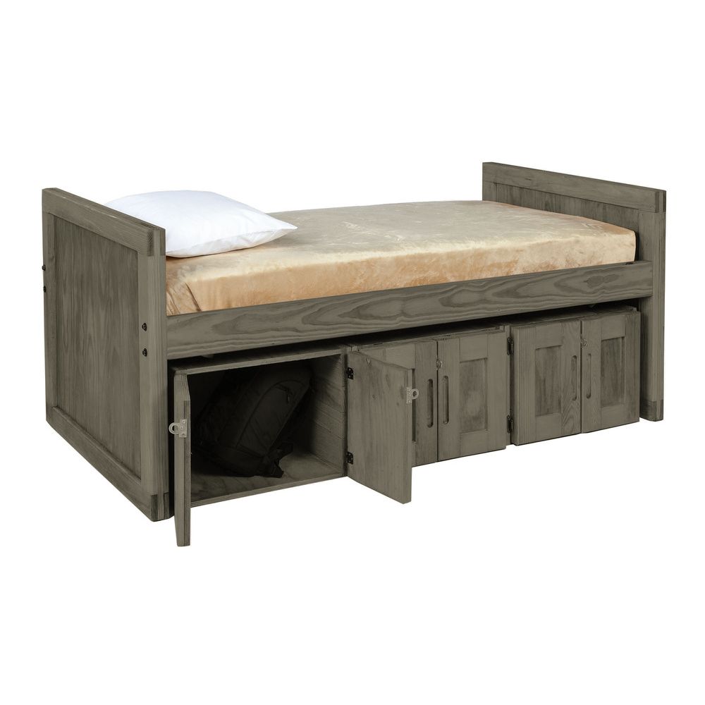 Built Firehouse Tough® Raised Firehouse Bed w/Storage Lockers