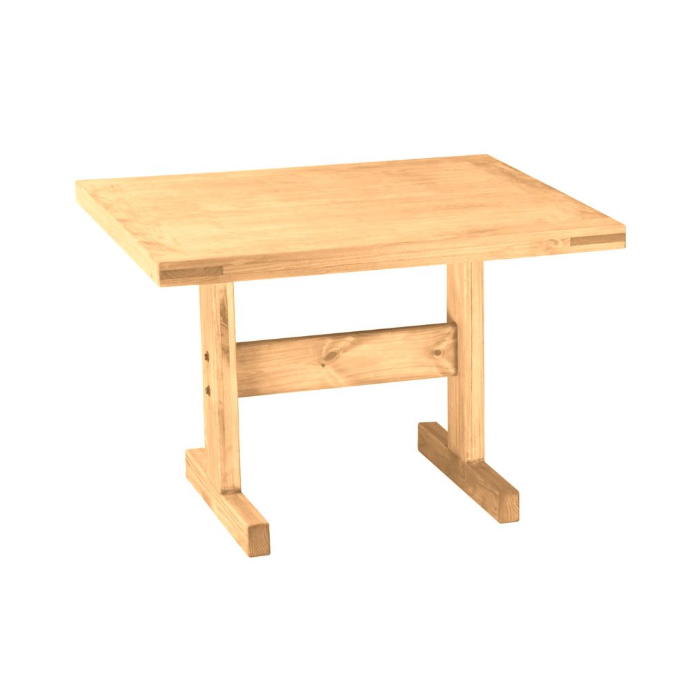 Built Firehouse Tough® Solid-Wood Dining Table - 42"