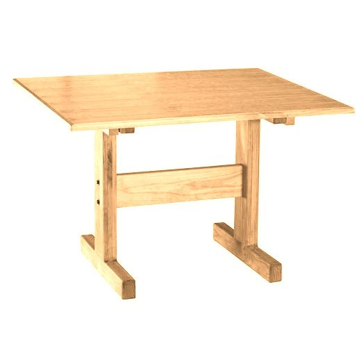 Built Firehouse Tough® Veneer Top Dining Table - 42"