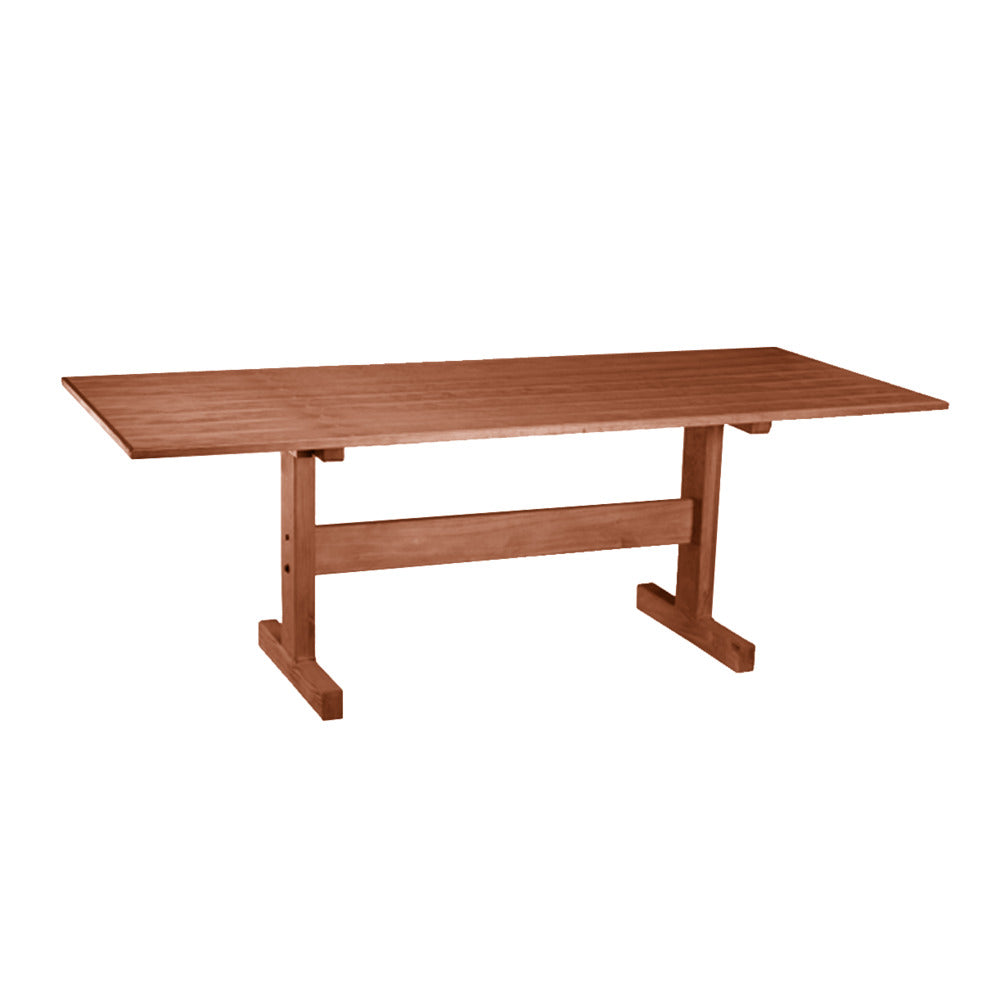 Built Firehouse Tough® Veneer Top Dining Table - 84"