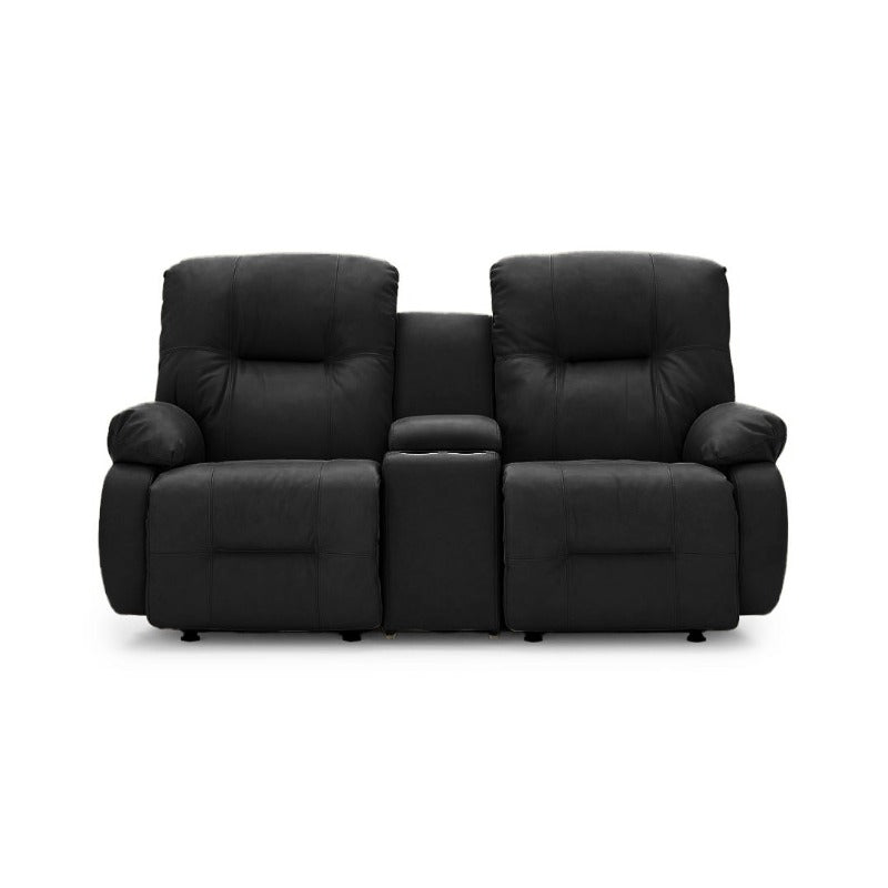 Black firehouse furniture recliners with dual reclining seats