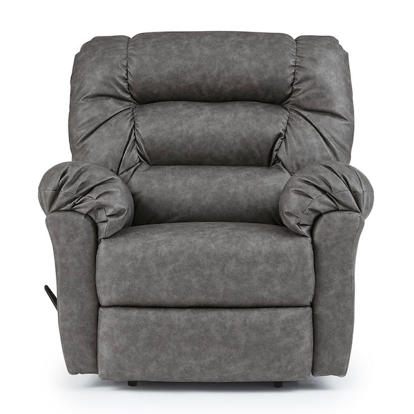 Front view of the Duty-Built Rescue 450 lb. Rated Big & Tall Firehouse Recliner in the color slate