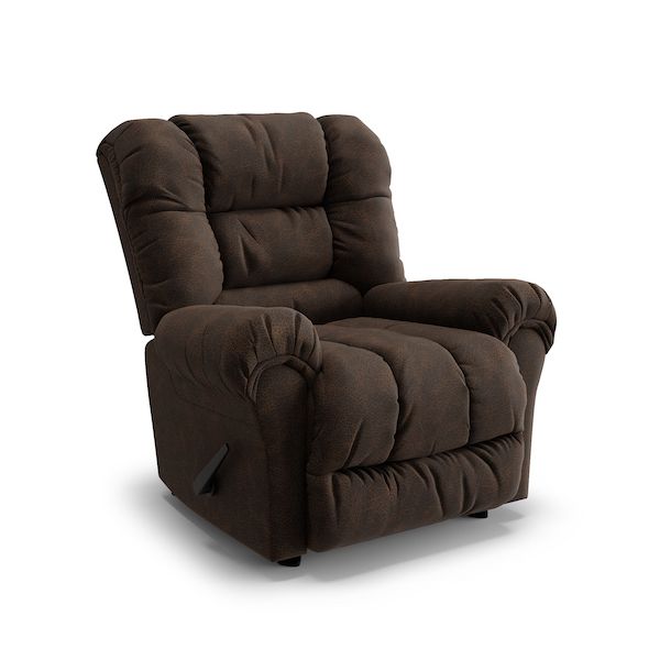 Duty-Built Station Basics Fireman Recliner in the color walnut