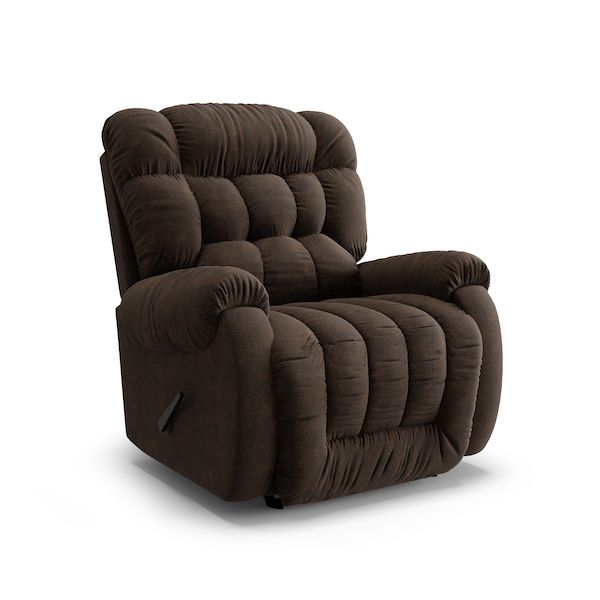 Walnut brown Duty Built Tanker 500lb Rated Big and Tall Firefighter Recliner