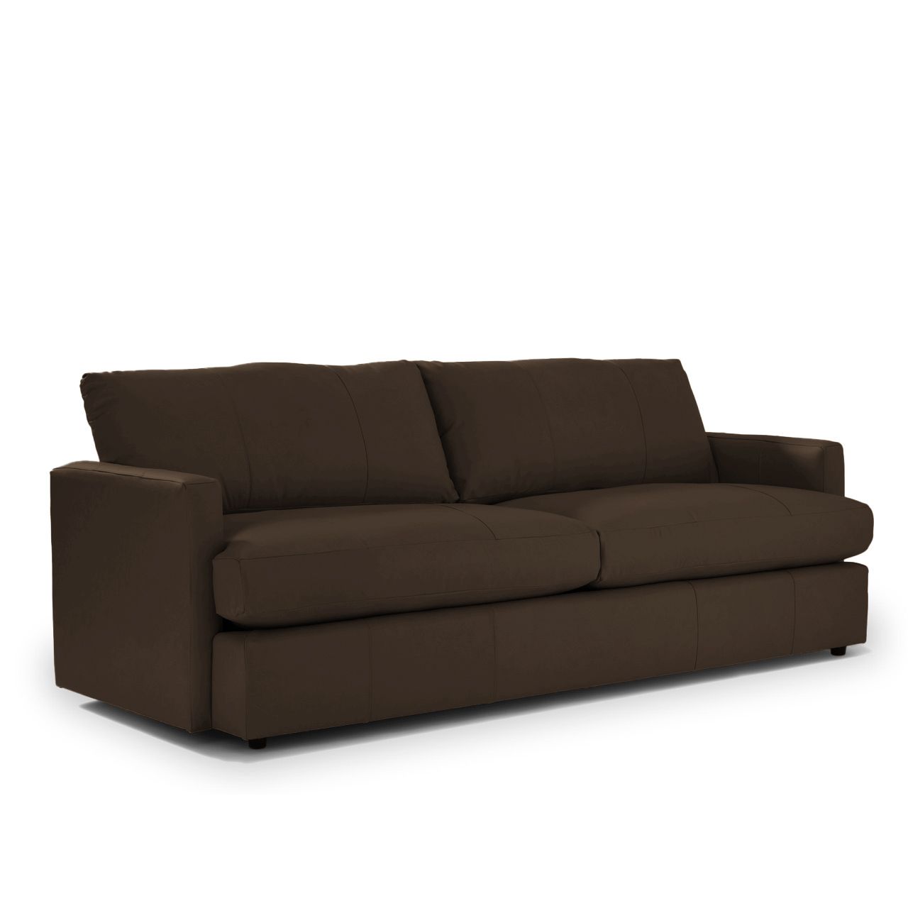 Duty-Built® Genuine Leather Stationary Sofa