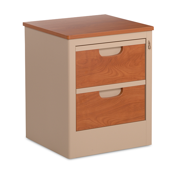 Built Firehouse Strong® Steel Nightstand - Bed Bug Resistant