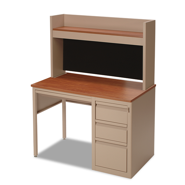 Built Firehouse Strong® Steel Pedestal Desk - Bed Bug Resistant