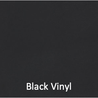 Black Vinyl fabric color option for solid-wood firefighter chair