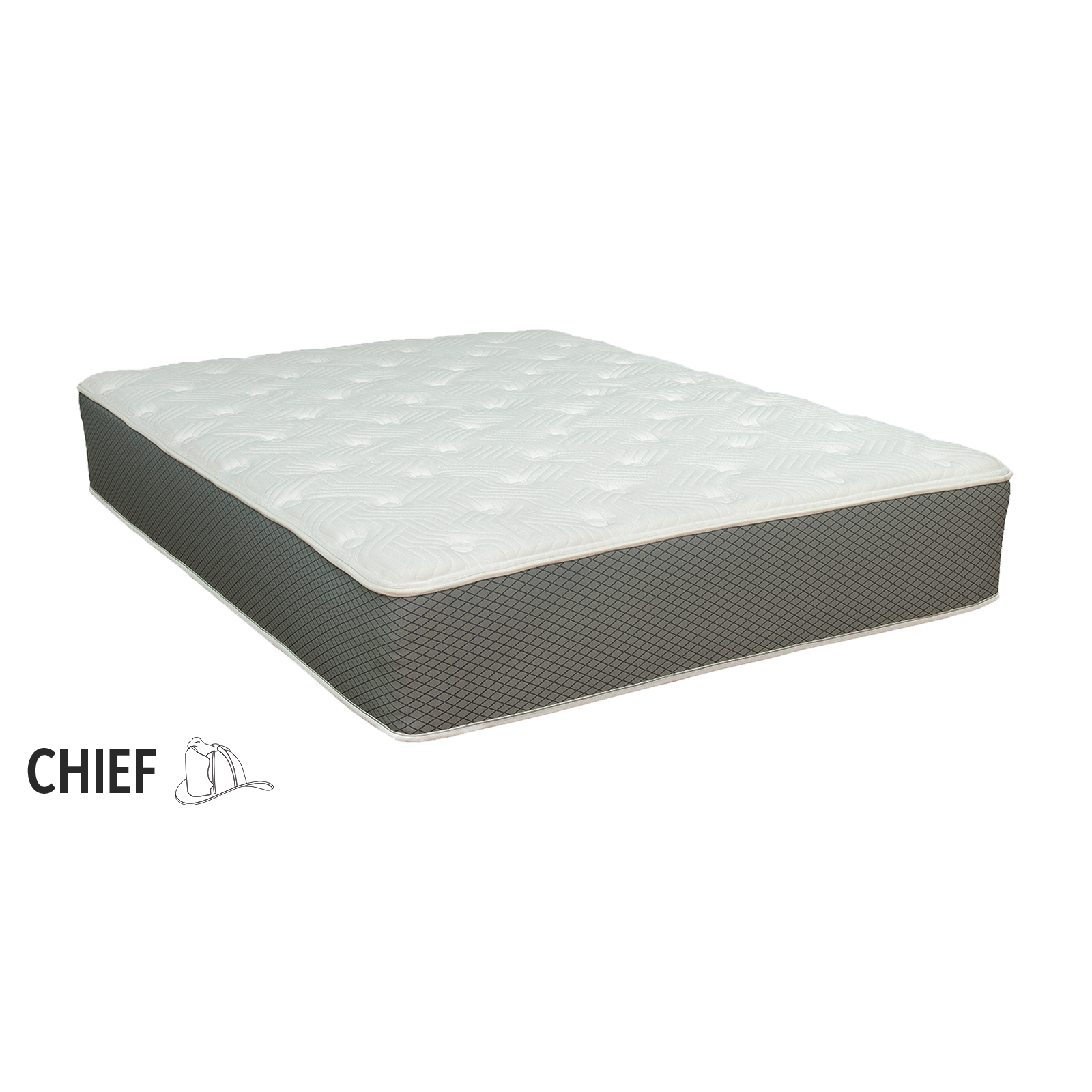 Chief hybrid spring, latex and memory foam firefighter mattress