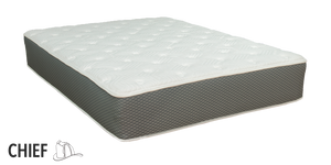 Chief hybrid spring, latex and memory foam firefighter mattress
