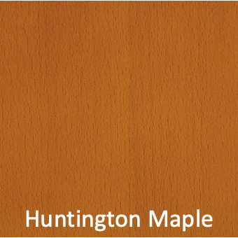 Huntington Maple finish color swatch option for the solid-wood firefighter chair