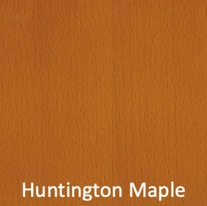 Huntington Maple finish color swatch option for the wooden firehouse sofa