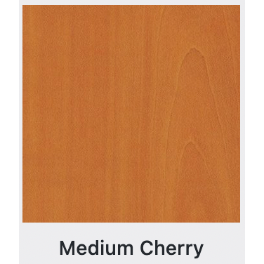 Medium Cherry color swatch for the Firehouse Collection Laminate Nightstand for a fire station bedroom