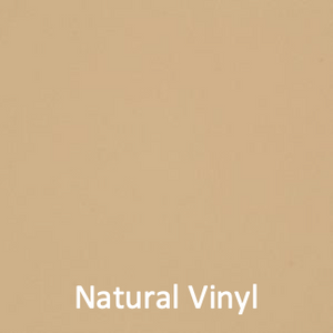 Natural vinyl color swatch for firehouse chair