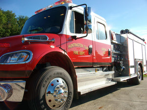 HUNTINGTON TOWNSHIP FIRE DEPARTMENT CHILLICOTHE OH | FIRE STATION RECLINERS - THE ULTIMATE FIREFIGHTER RECLINER LOVESEAT WITH CONSOLE