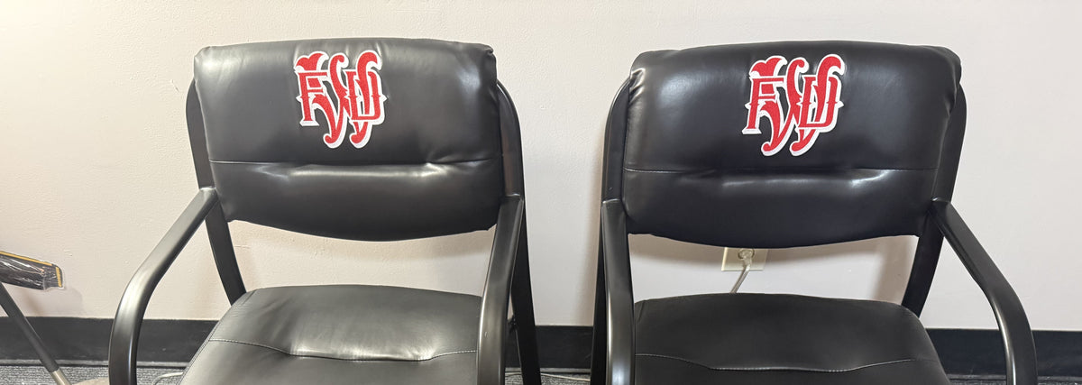 Washington Fire-Rescue-EMS Adds Custom Embroidered Side Chairs with the Department Patch