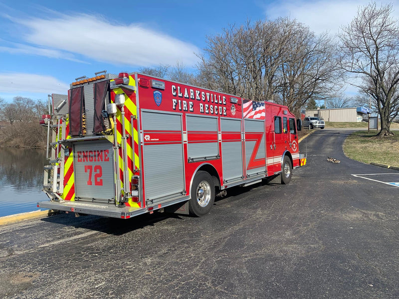 CLARKSVILLE FIRE DEPARTMENT, CLARKSVILLE IN DUTYBUILT® LADDER CO. R