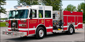 LIVERPOOL NY FIRE DEPARTMENT | THE ULTIMATE FIREFIGHTER RECLINER™ BIG & TALL - FIREHOUSE CHAIRS