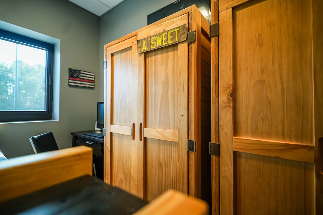 Fire Department Lockers & Storage – Working Fire Furniture & Mattress ...