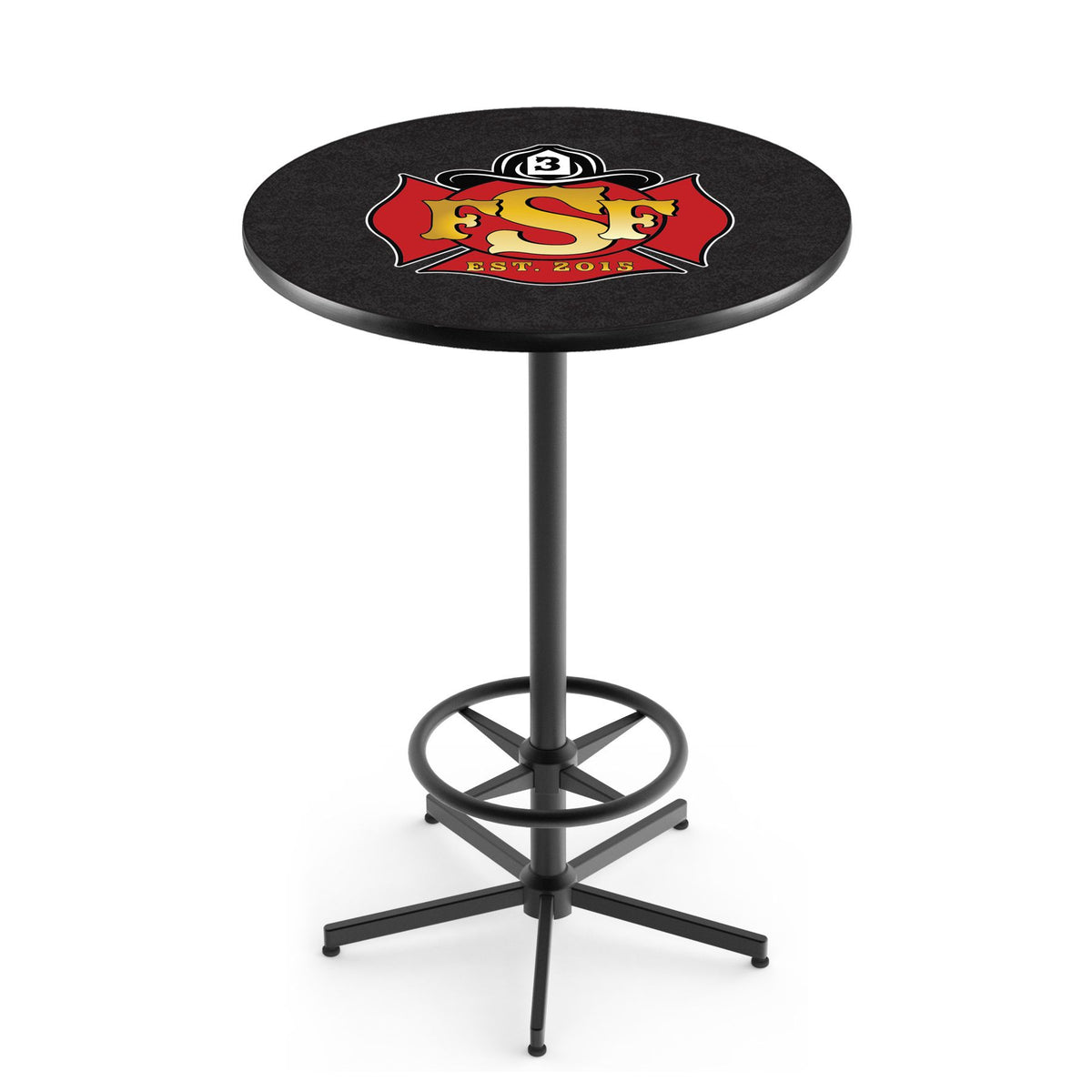 Custom Logo Firefighter Chair | Fire Station Furniture