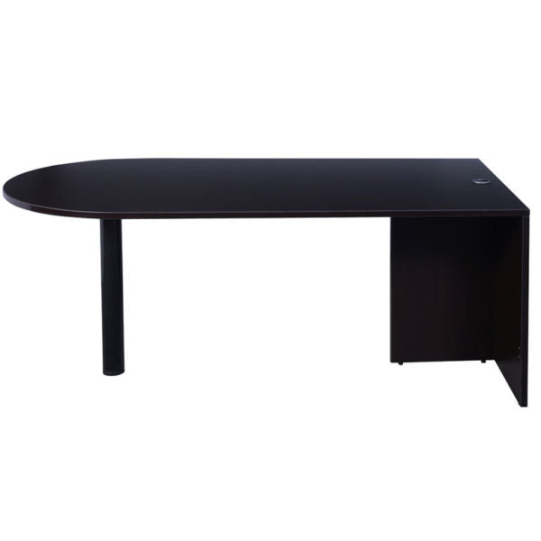 BOSS Office Bullet Desk fireman furniture in mocha