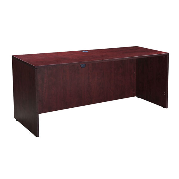 BOSS Office Credenza Desk fire department furniture in mahogany