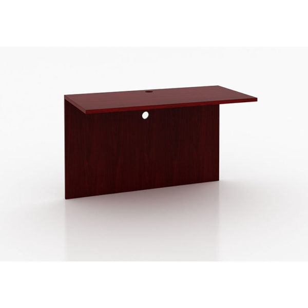BOSS Office Desk Bridge American firehouse furniture in mahogany
