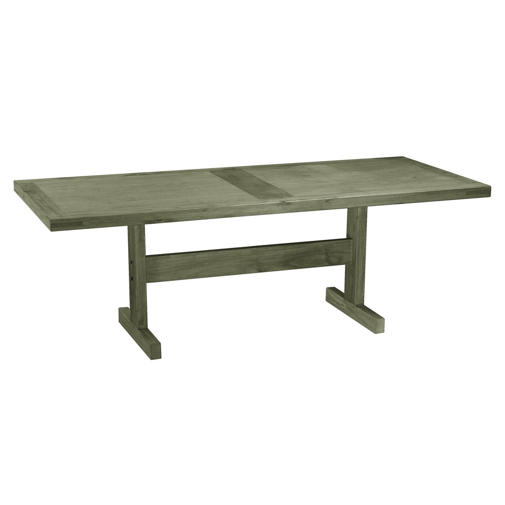 Built Firehouse Tough® Solid-Wood Dining Table - 84" - Working Fire Furniture & Mattress Co. Inc.