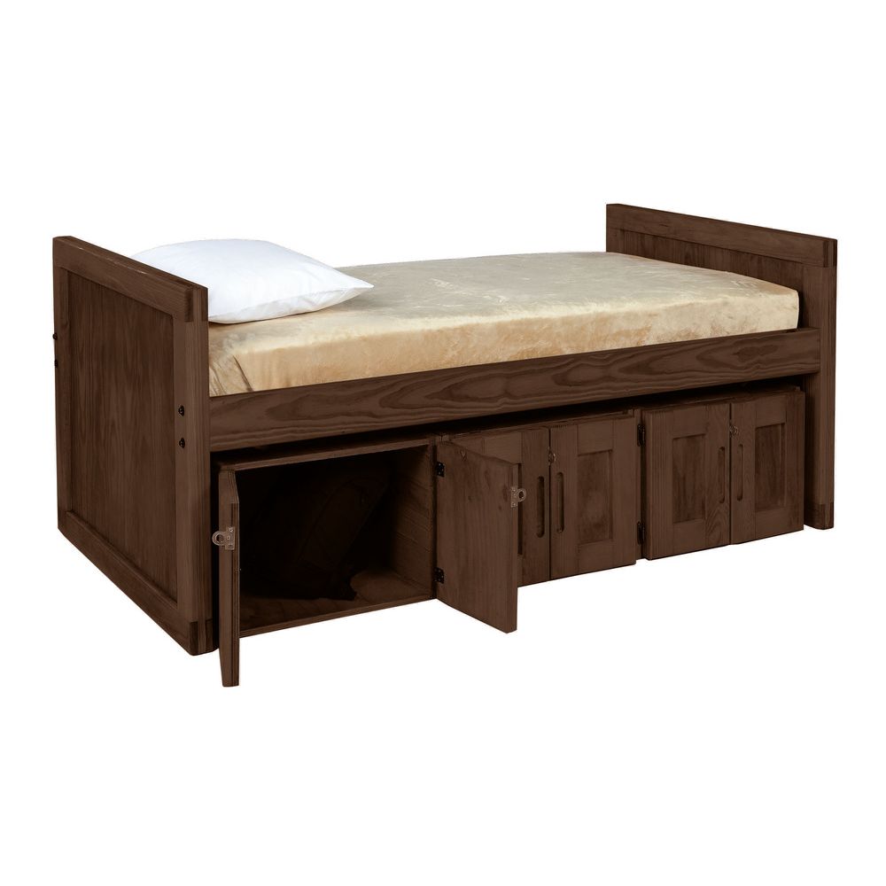 Built Firehouse Tough® Raised Firehouse Bed w/Storage Lockers