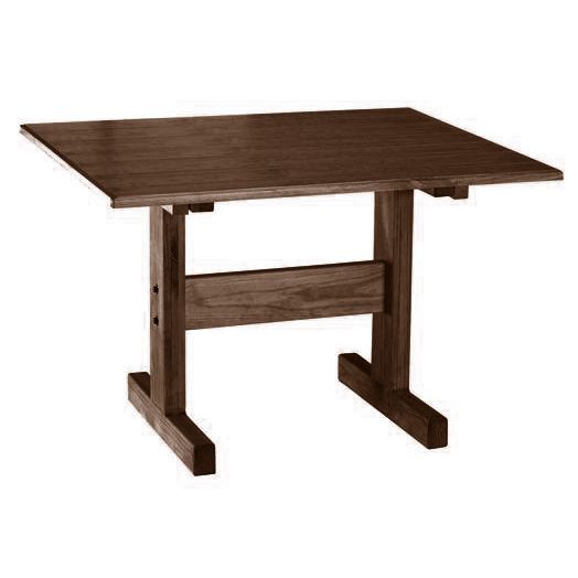Built Firehouse Tough® Veneer Top Dining Table - 42"