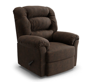 Duty-Built Rescue 450 lb. Rated Big & Tall Firehouse Recliner in the color brown