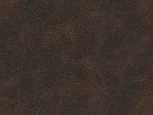 Walnut brown color swatch of the polyester fabric walnut brown dial manual reclining seats with armrest in-between the two firehouse chairs