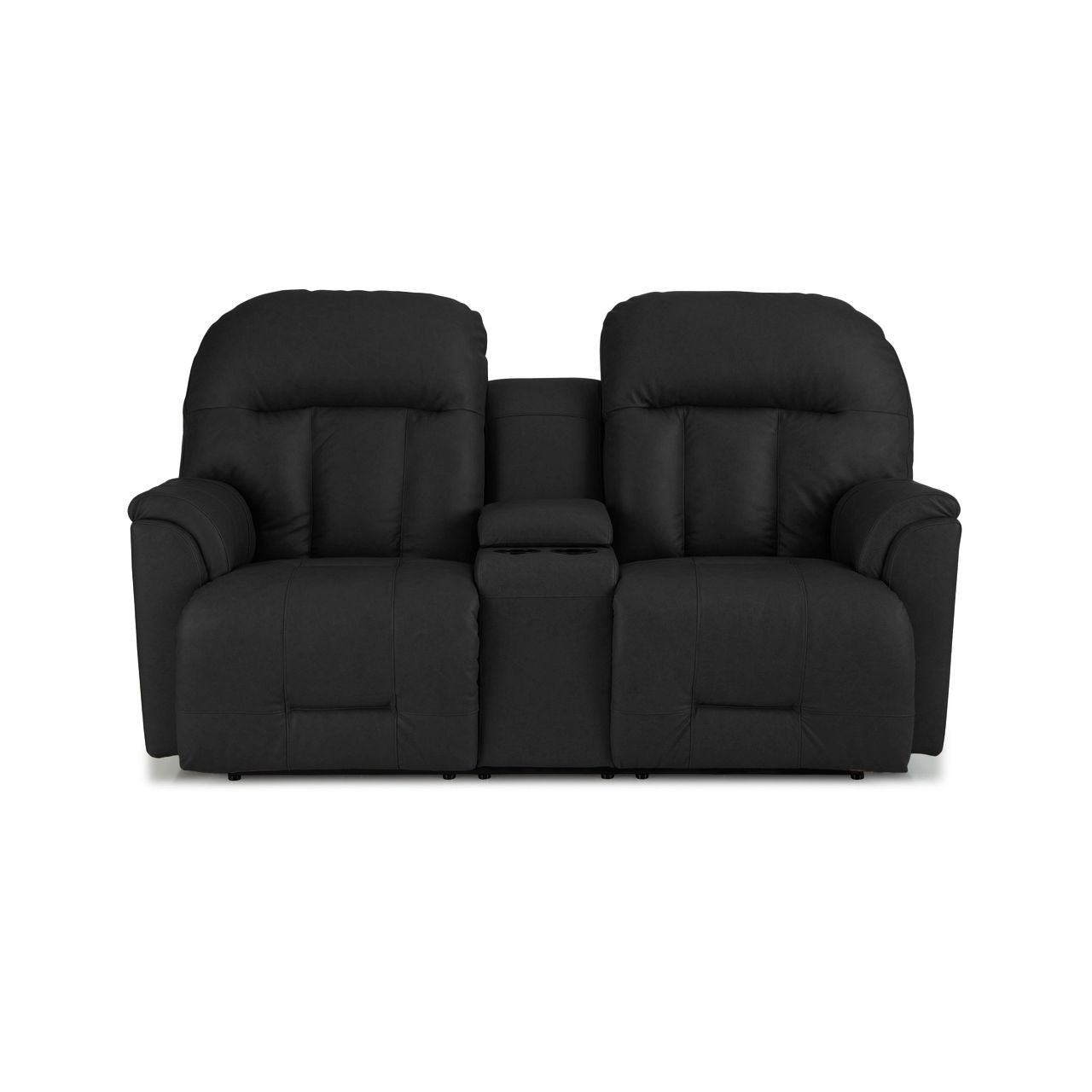 Duty-Built® Engine Leather Console Loveseat