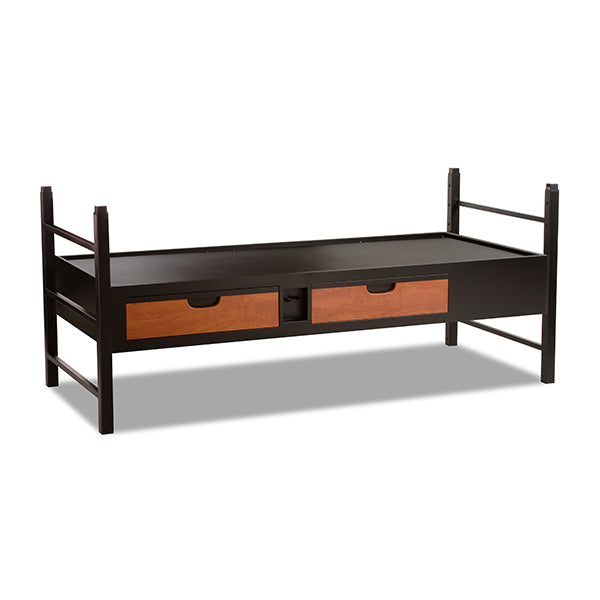 Built Firehouse Strong® Steel Half Bunk Panel Bed - Bed Bug Resistant
