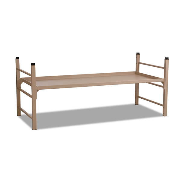 Built Firehouse Strong® Steel Frame-Style Half Bunk Bed - Bed Bug Resistant