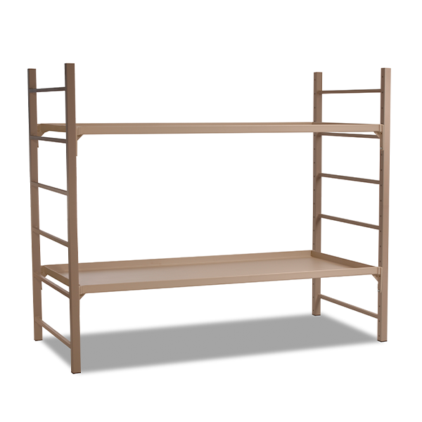 Built Firehouse Strong® Steel Frame-Style Bunk Bed - Bed Bug Resistant
