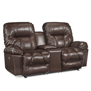 Duty-Built® Station Basics Leather Console Loveseat