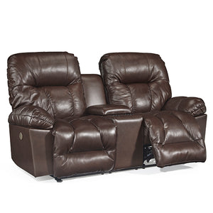 Duty-Built® Station Basics Leather Console Loveseat