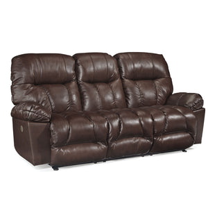 Duty-Built® Station Basics Leather Double Reclining Sofa