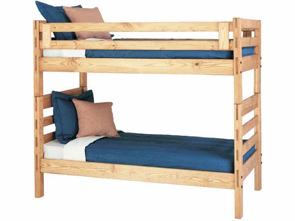 Fire Station Bunk Bed made from solid wood with ladder end design