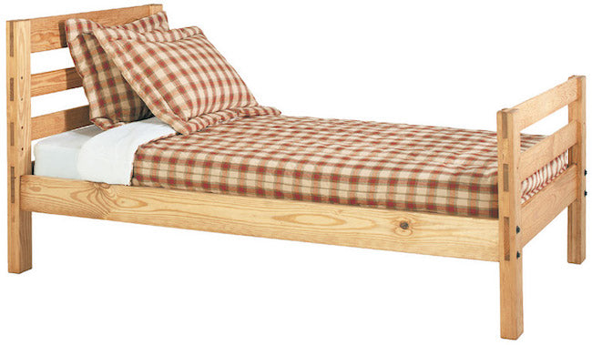 Half a fireman bunk bed with ladder end