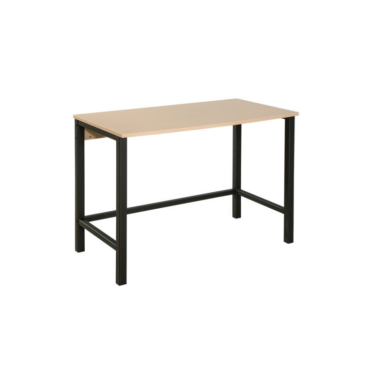 Firehouse Collection Steel Fire Department Table Desk with a steel base with laminate top